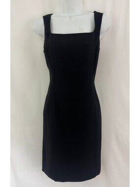 Vintage INC International Concepts Black Classic Dress Size 6P, Y2K CBK